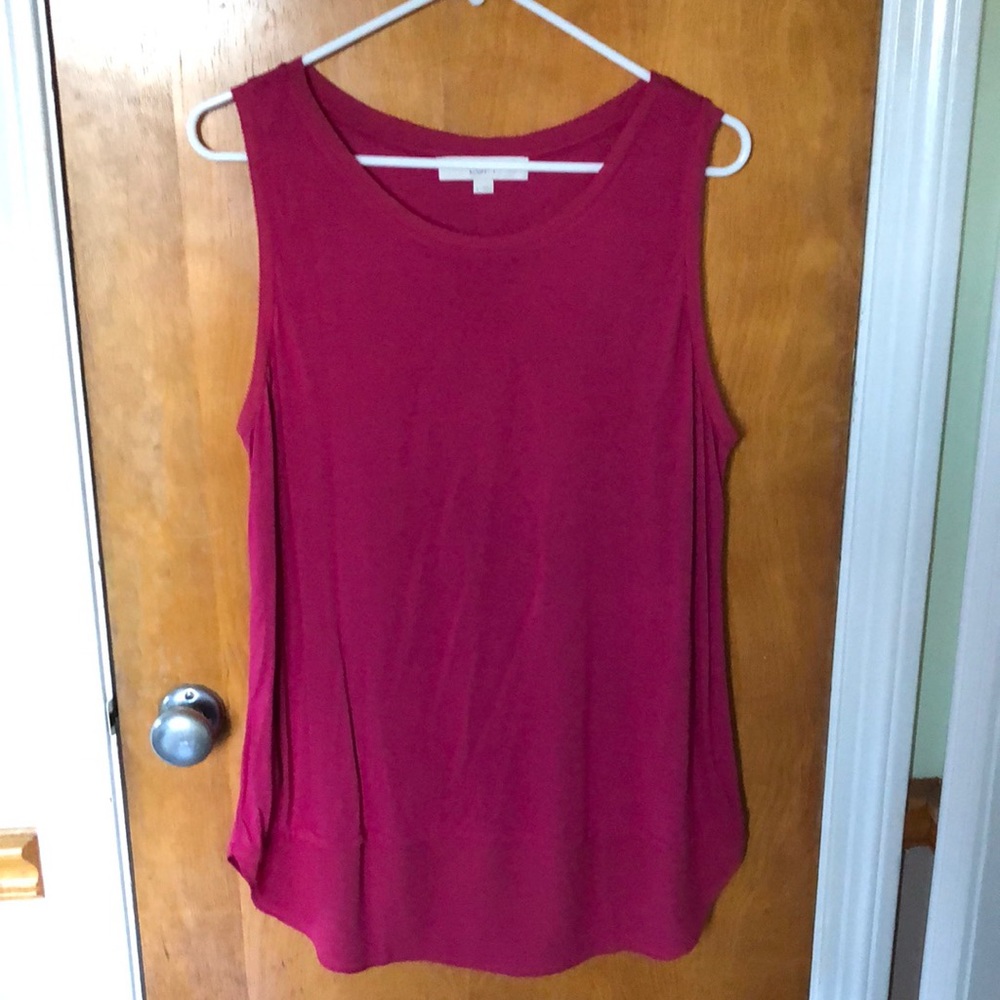 Pink tank top